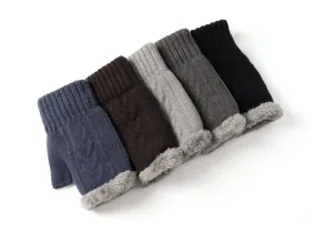 Tarramarra Fingerless Ultra Plush Knit Gloves