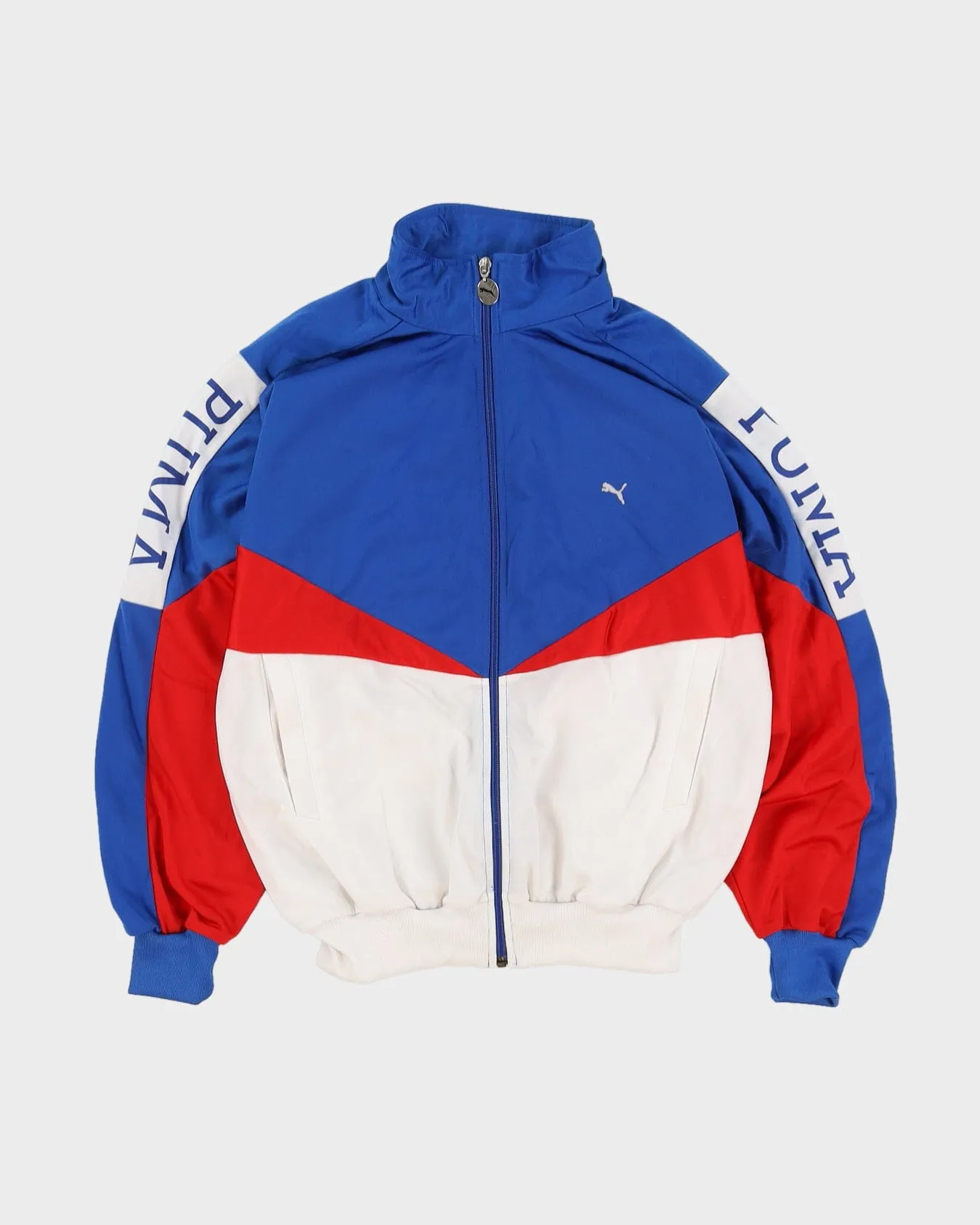 00s  Puma Blue Track Jacket - S