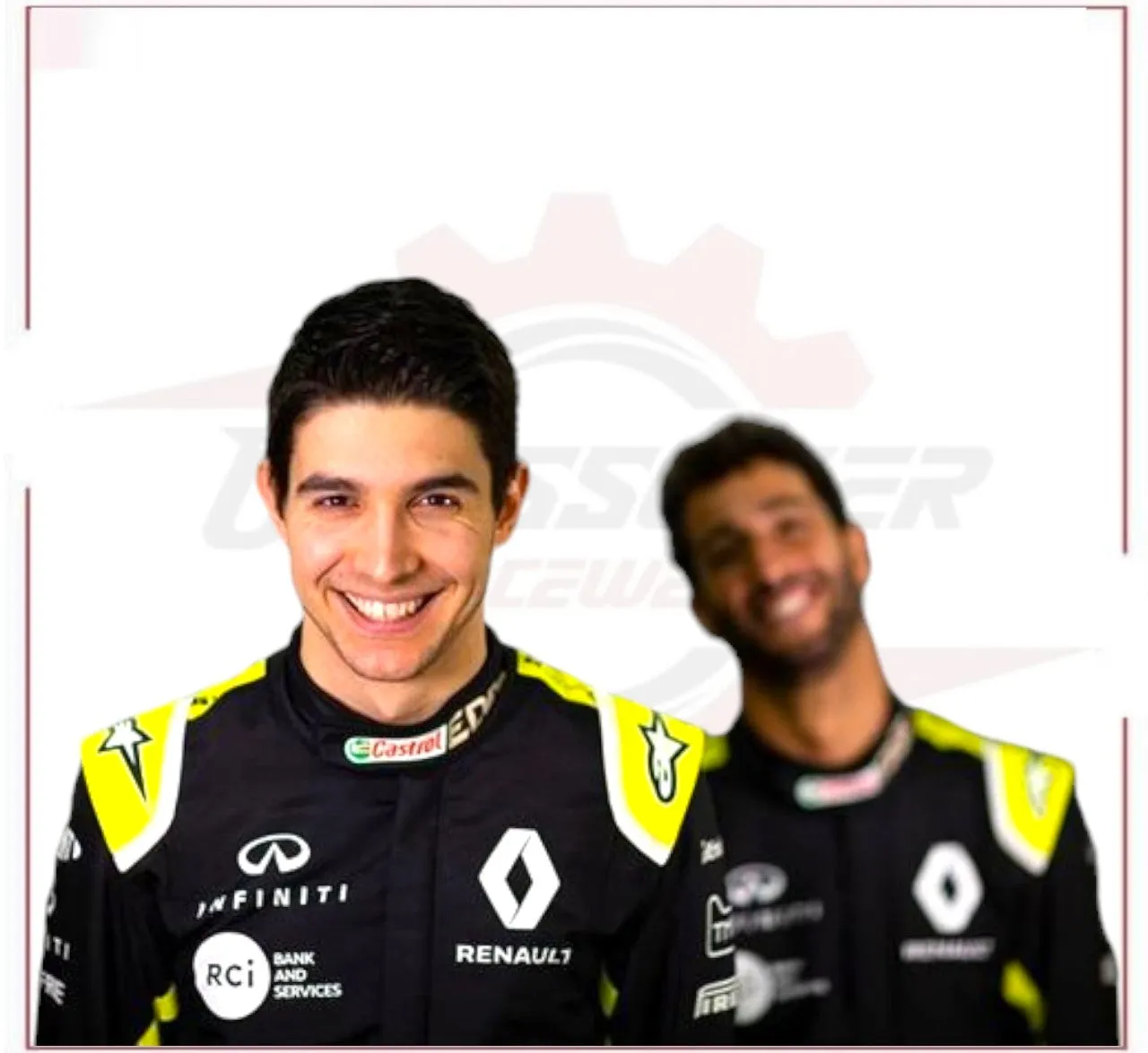 2020 Esteban Ocon Renault F1 Race Suit