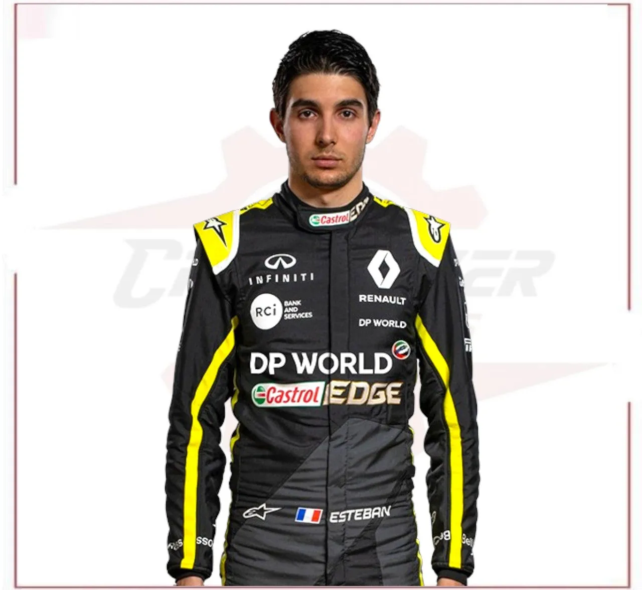 2020 Esteban Ocon Renault F1 Race Suit