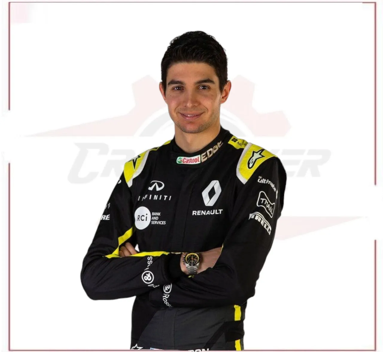 2020 Esteban Ocon Renault F1 Race Suit