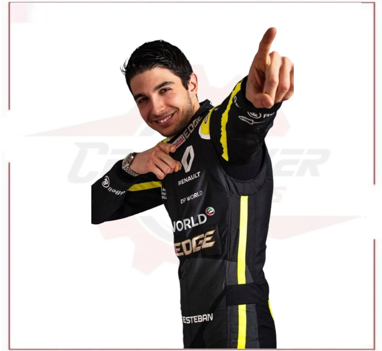 2020 Esteban Ocon Renault F1 Race Suit