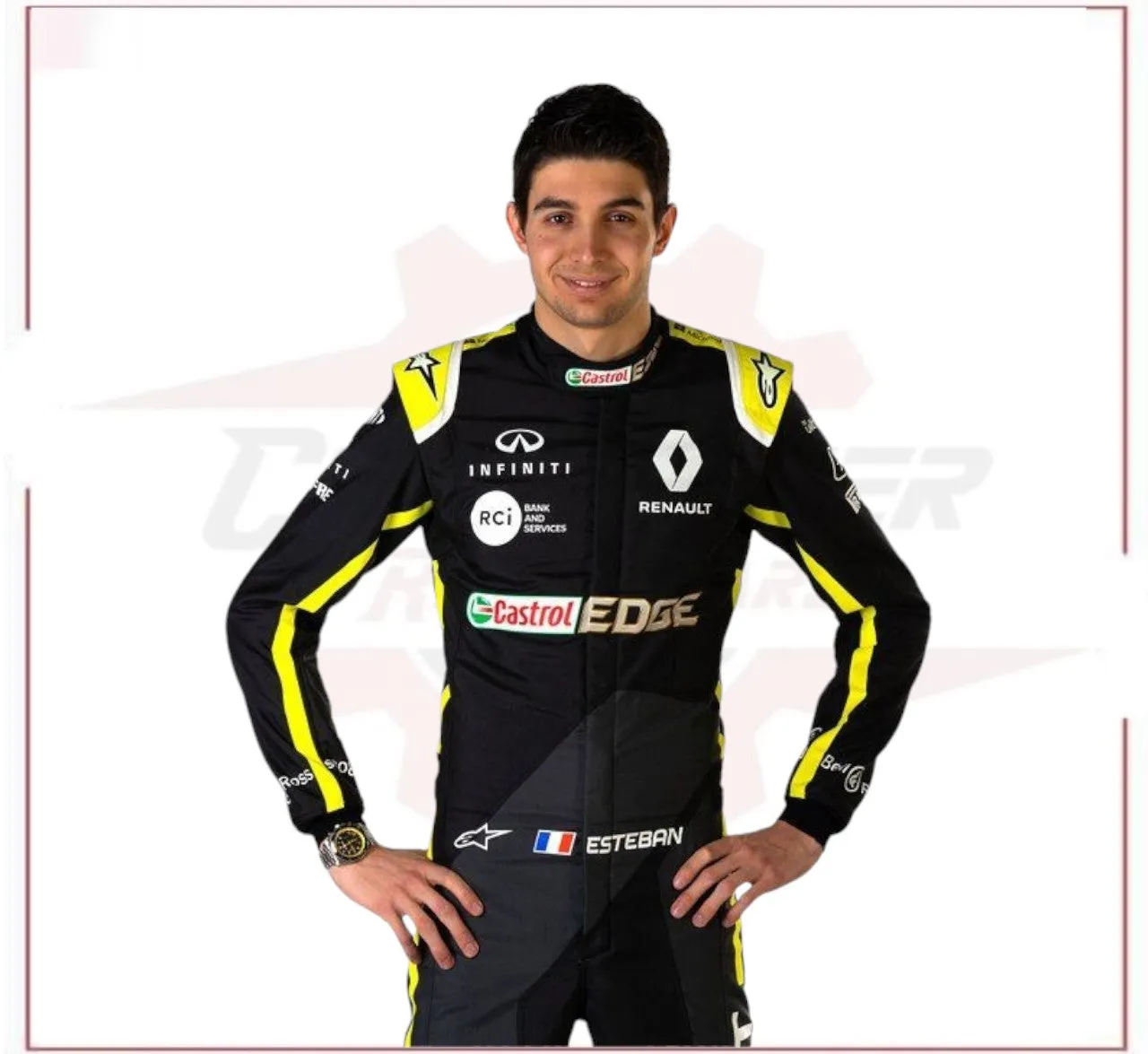 2020 Esteban Ocon Renault F1 Race Suit