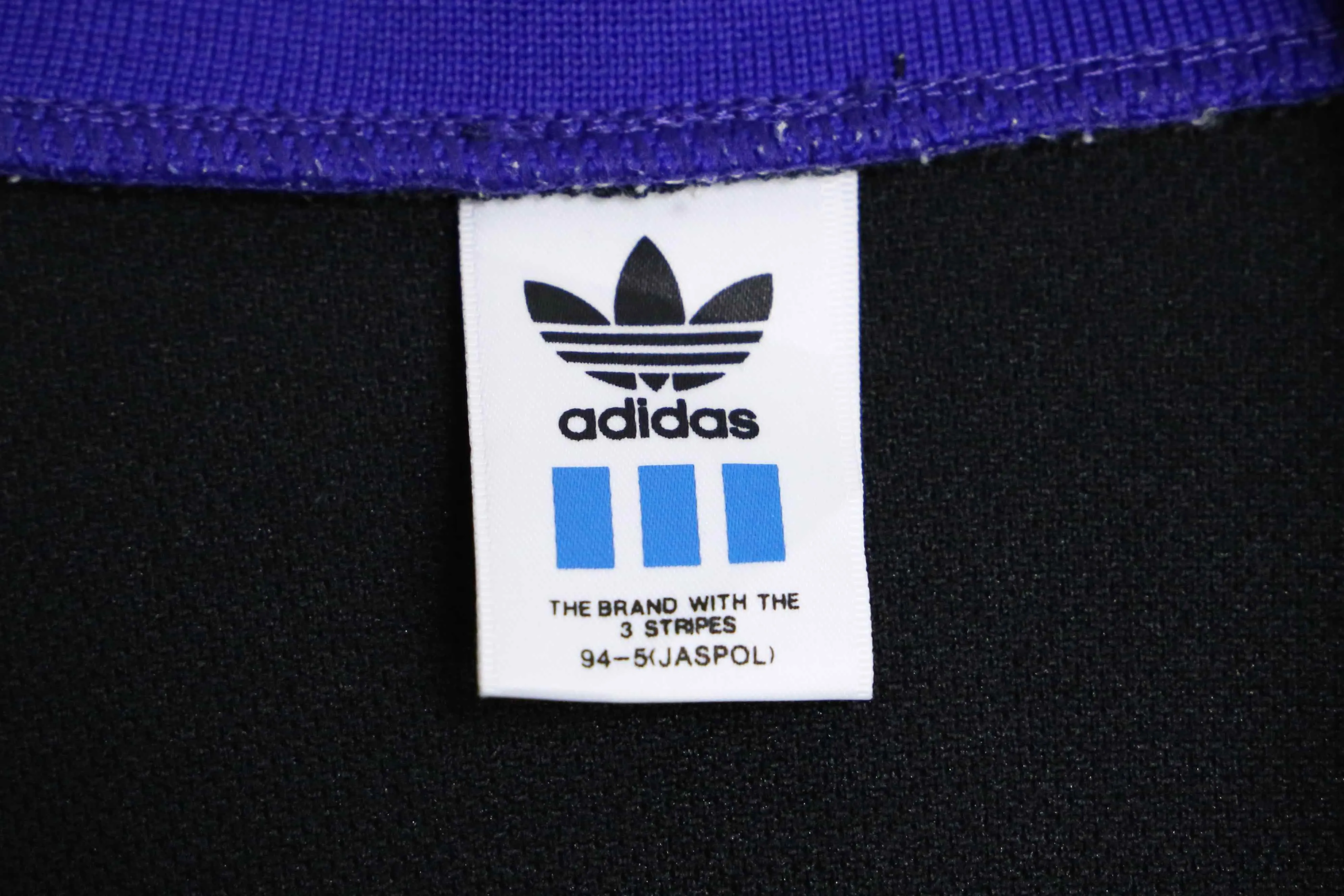 ~90s “adidas” black color track jacket