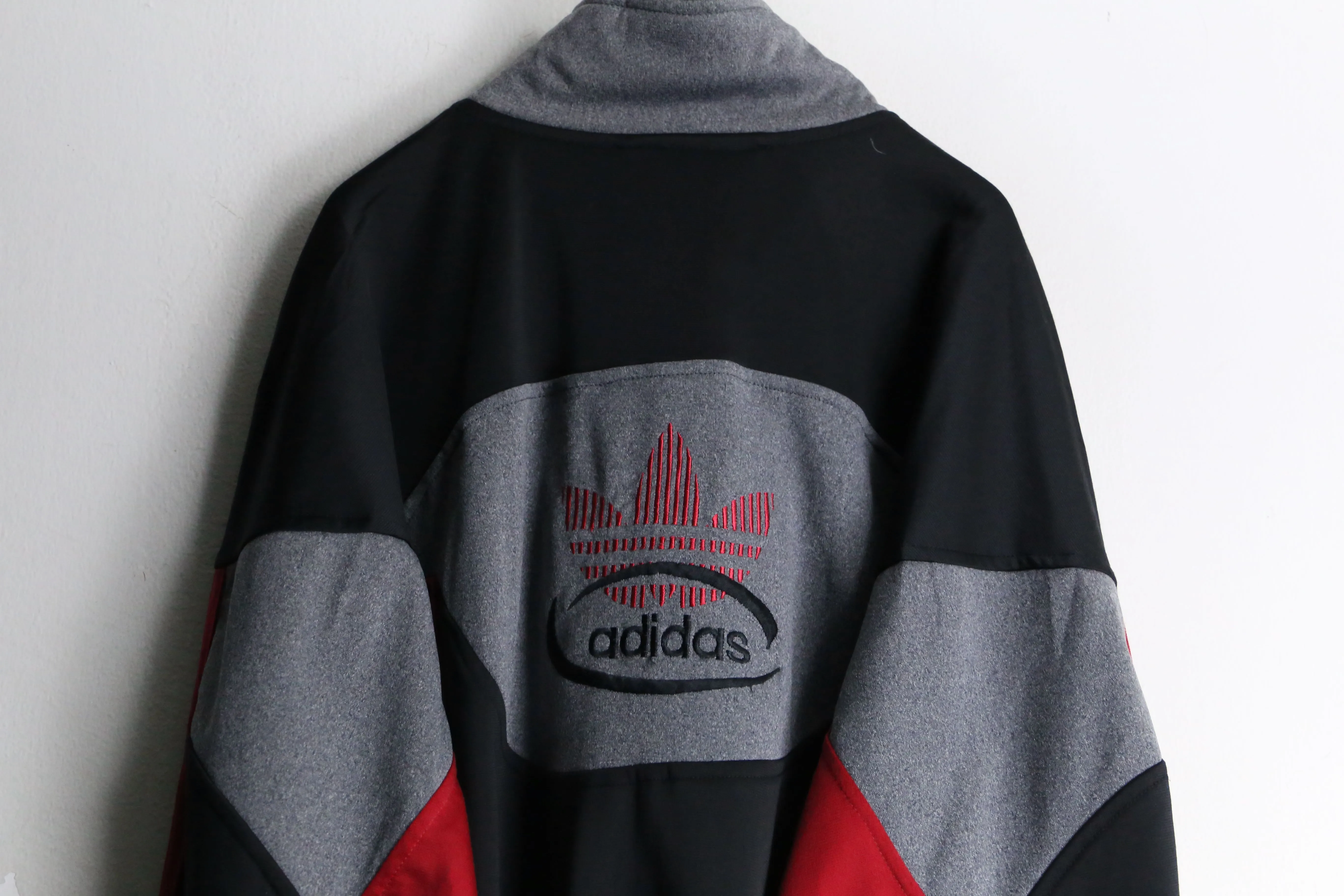 90's "adidas" loose silhouette track jacket