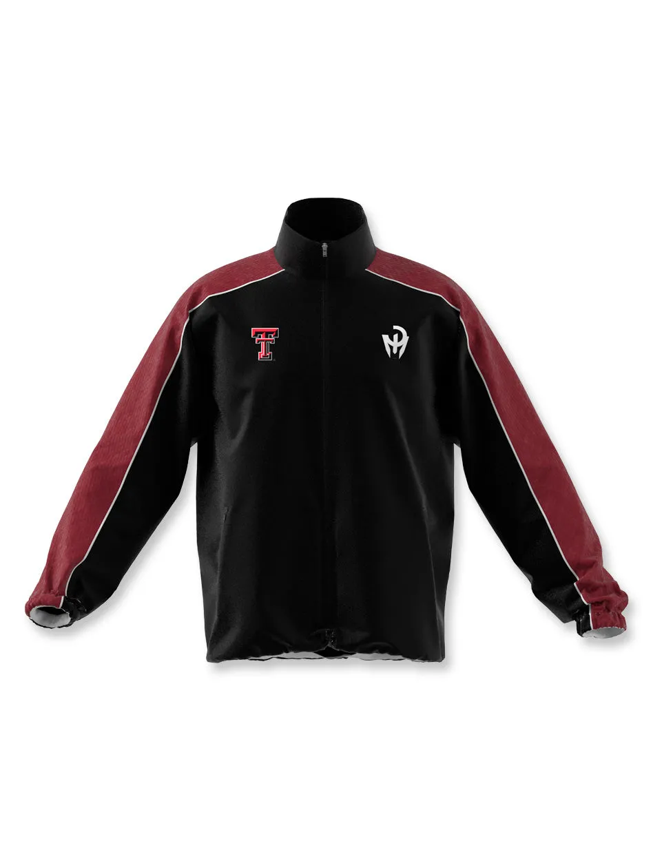 Adidas Texas Tech Mahomes 2024 Black Track Jacket