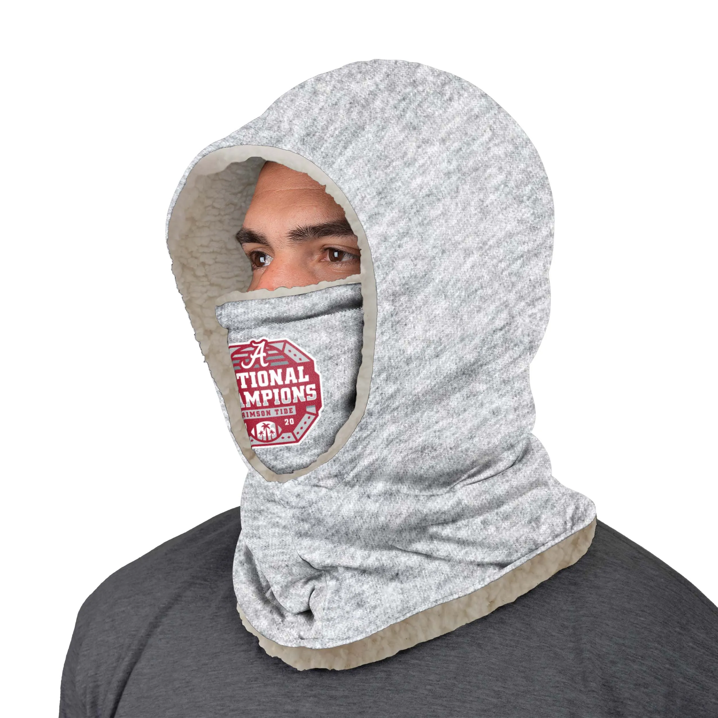 Alabama Crimson Tide NCAA 2020 Football National Champions Hooded Gaiter