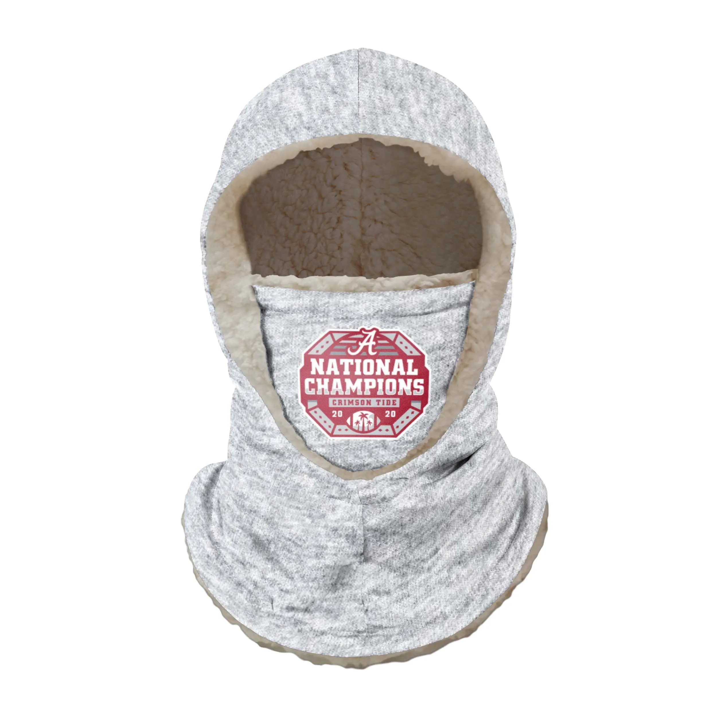 Alabama Crimson Tide NCAA 2020 Football National Champions Hooded Gaiter