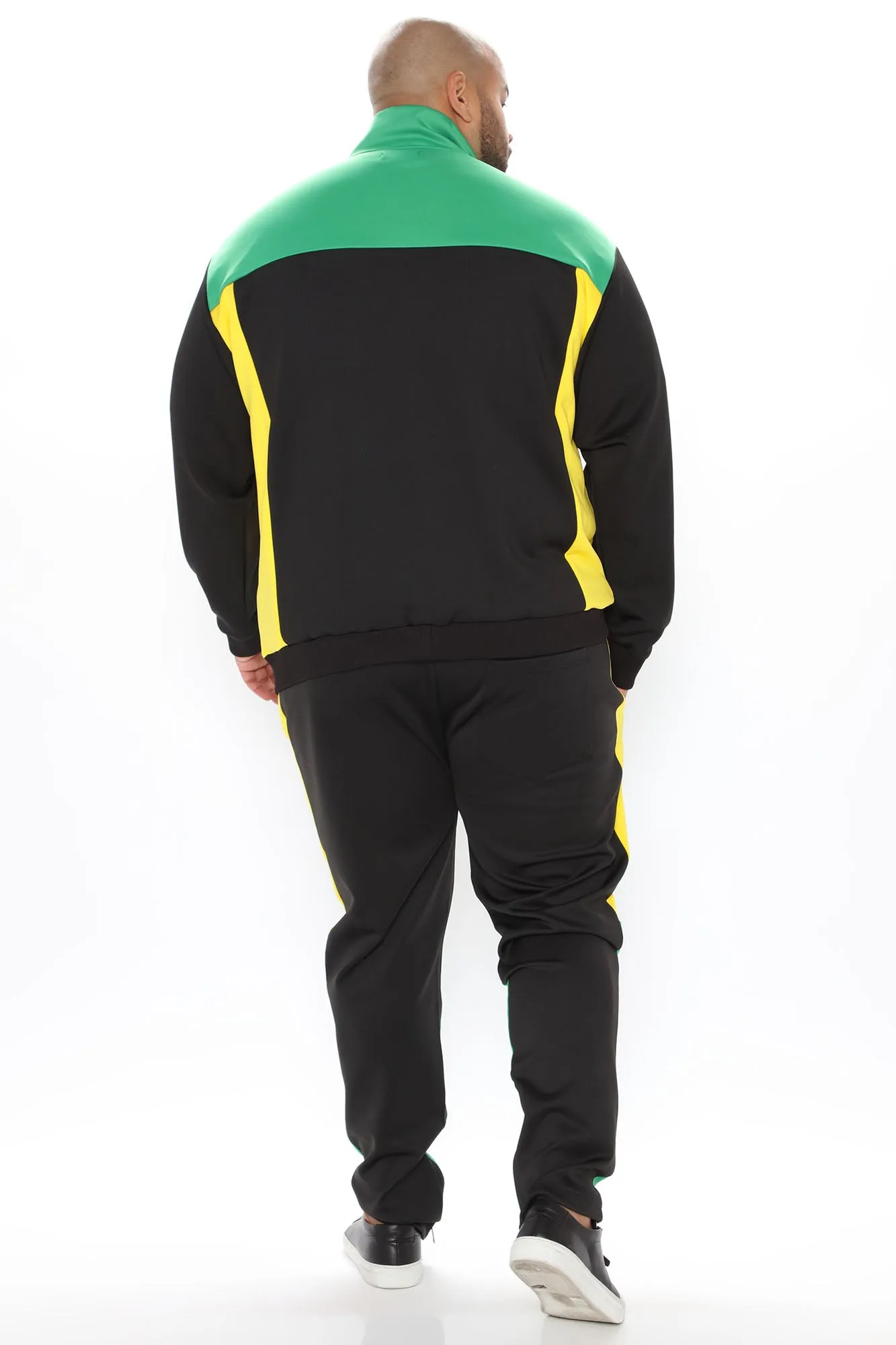 Arlo Track Pant - Green/combo