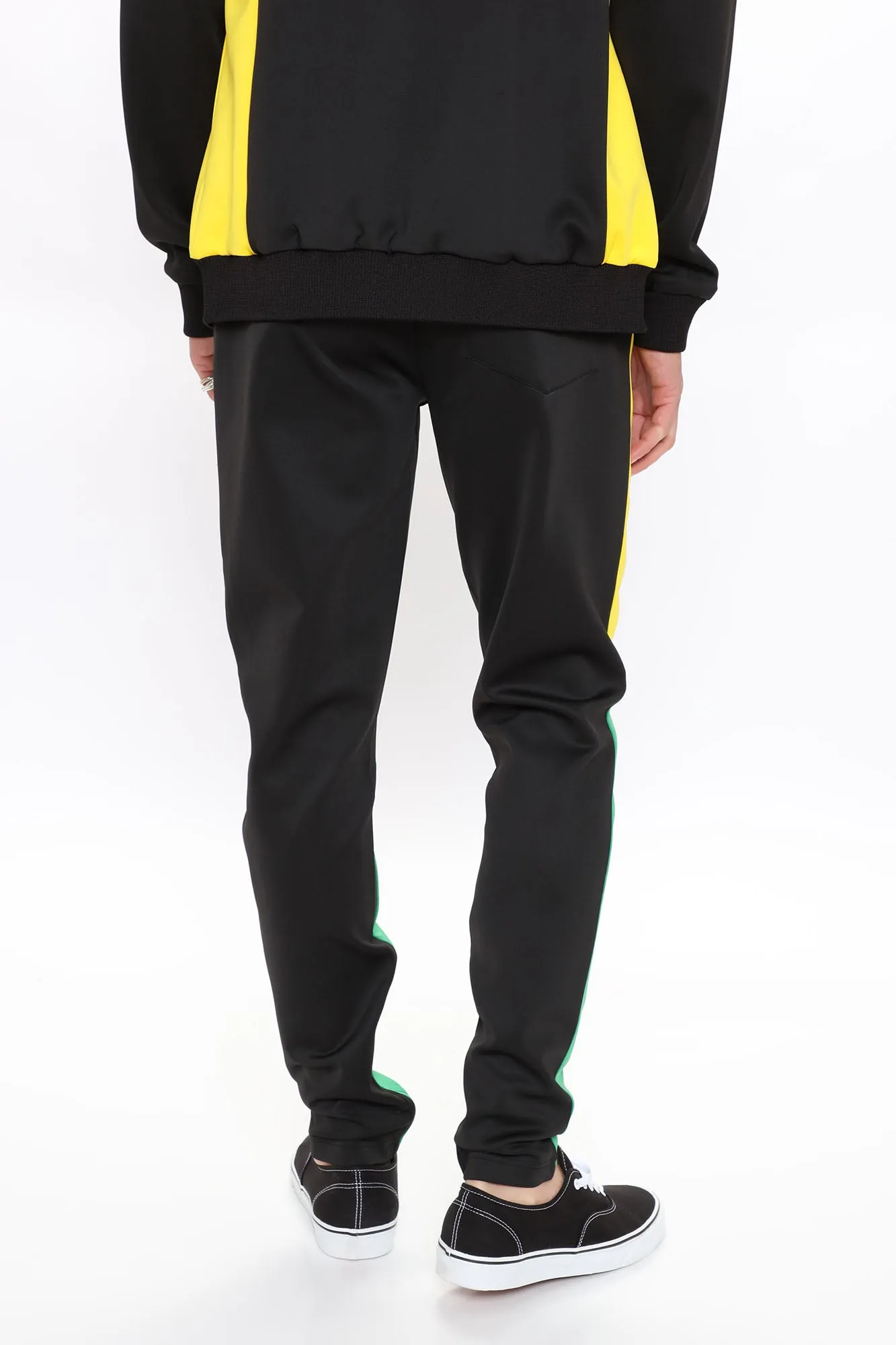 Arlo Track Pant - Green/combo