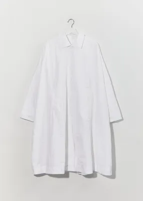 Atomless Coat - Pop Heavy — White