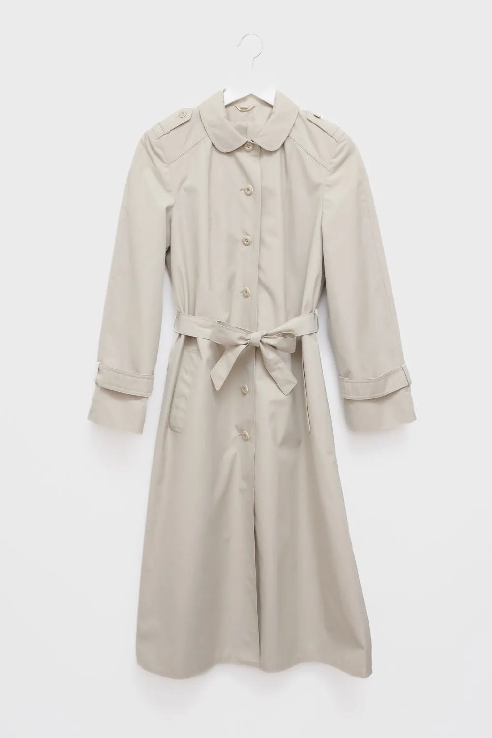 BEIGE VINTAGE TRENCH COAT