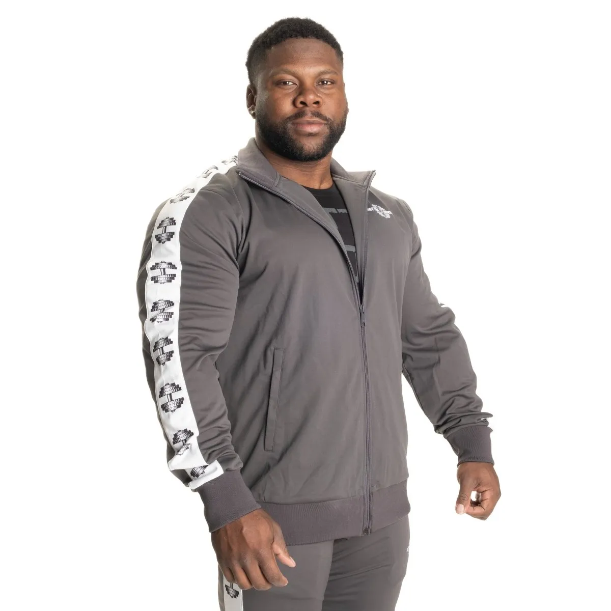 Better Bodies Bronx Track Jacket - Iron