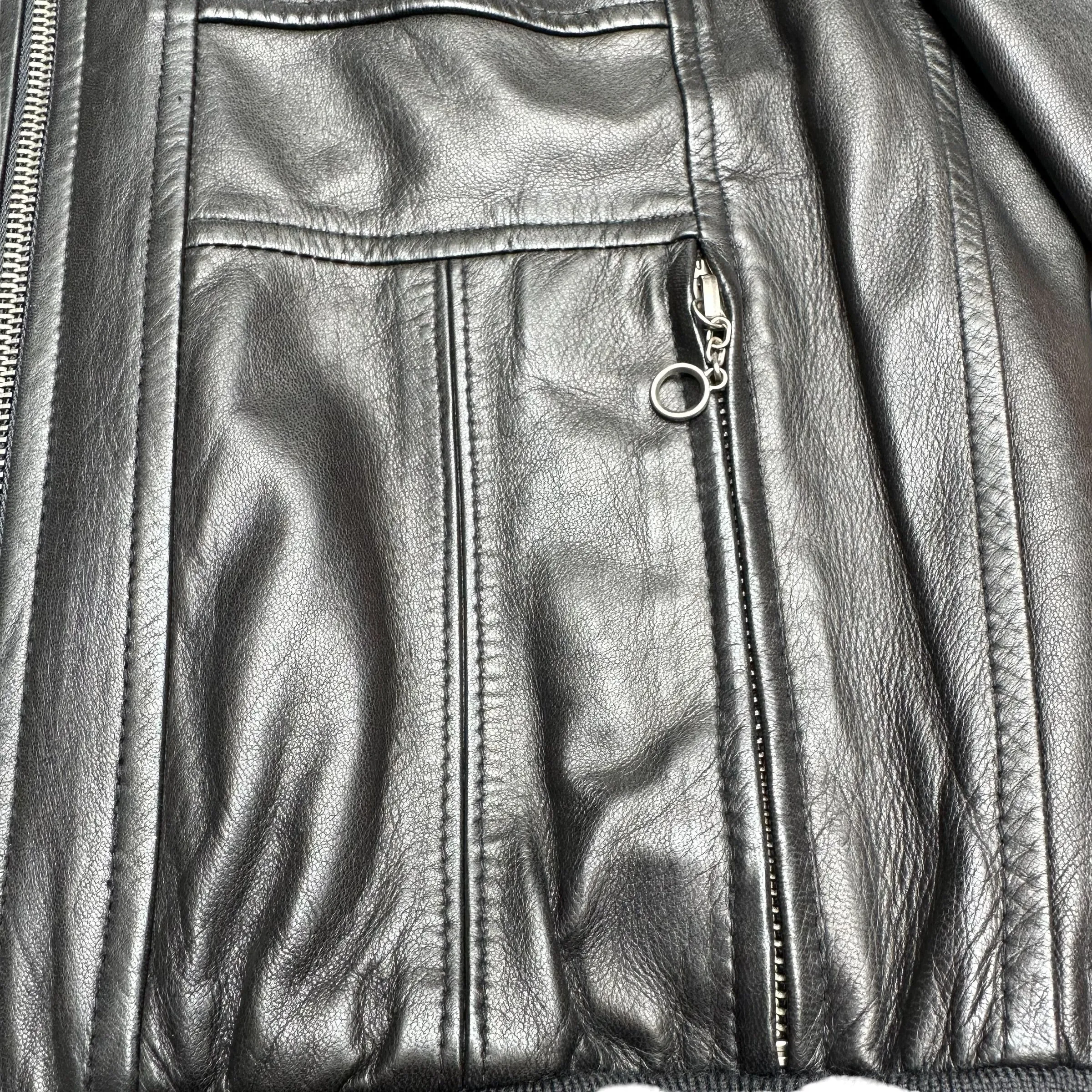 Black Leather Jacket - 8