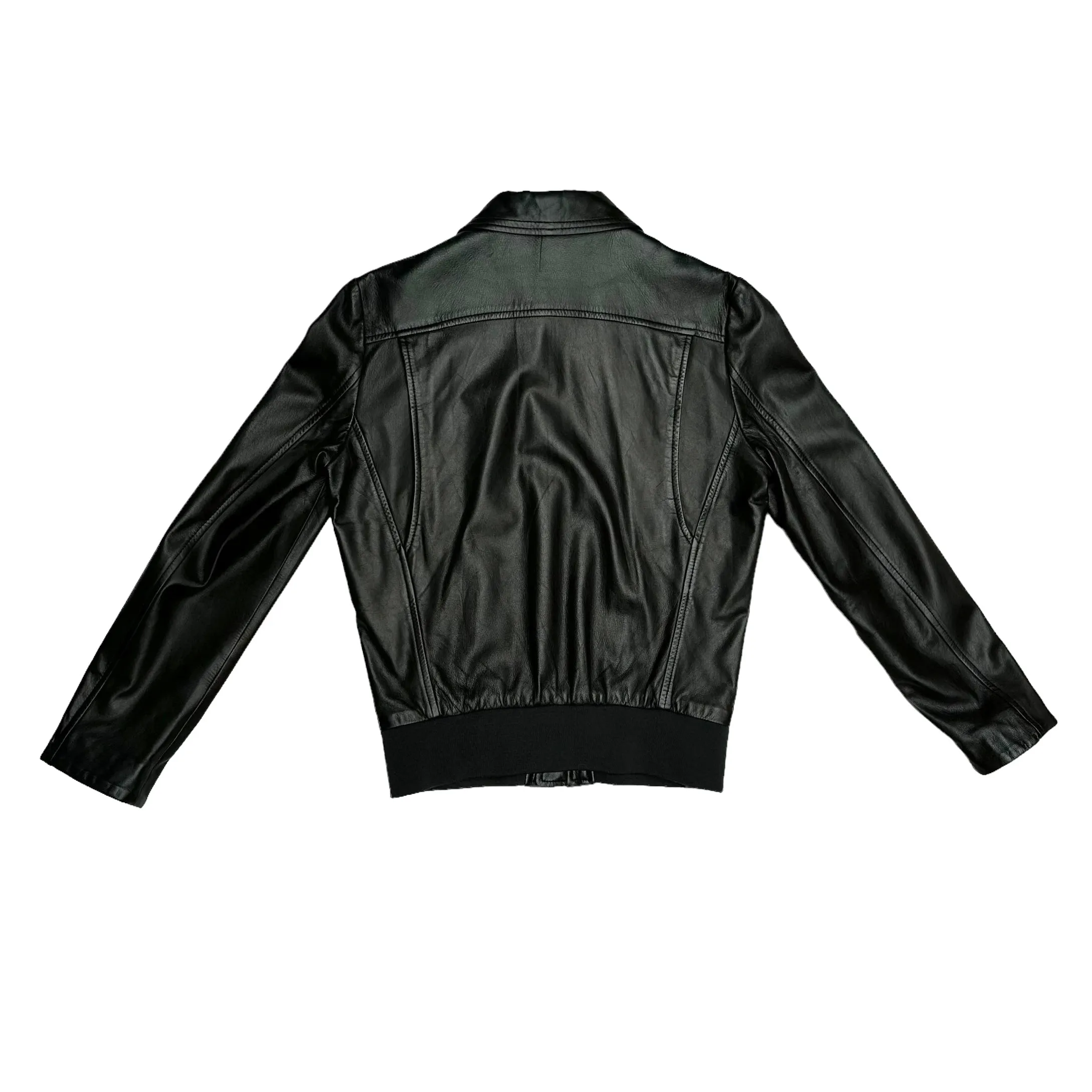 Black Leather Jacket - 8