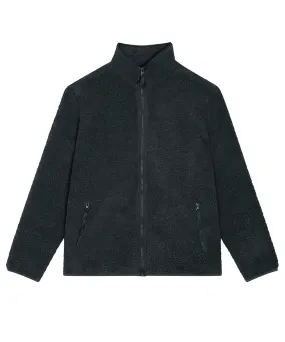 Black - Unisex Outsider sherpa jacket (STJU883)