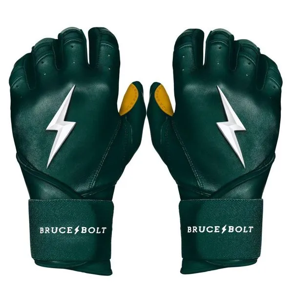 Bruce Bolt Adult Premium Pro Short Cuff Pair of Batting Gloves