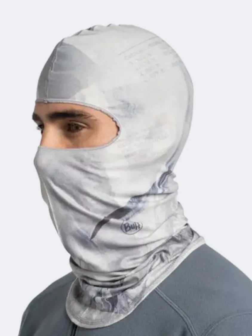 Buff Ecostretch Unisex Skiing Balaclava Snout Ash