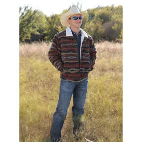 Cinch Men's Red Wooly Trucker Jacket