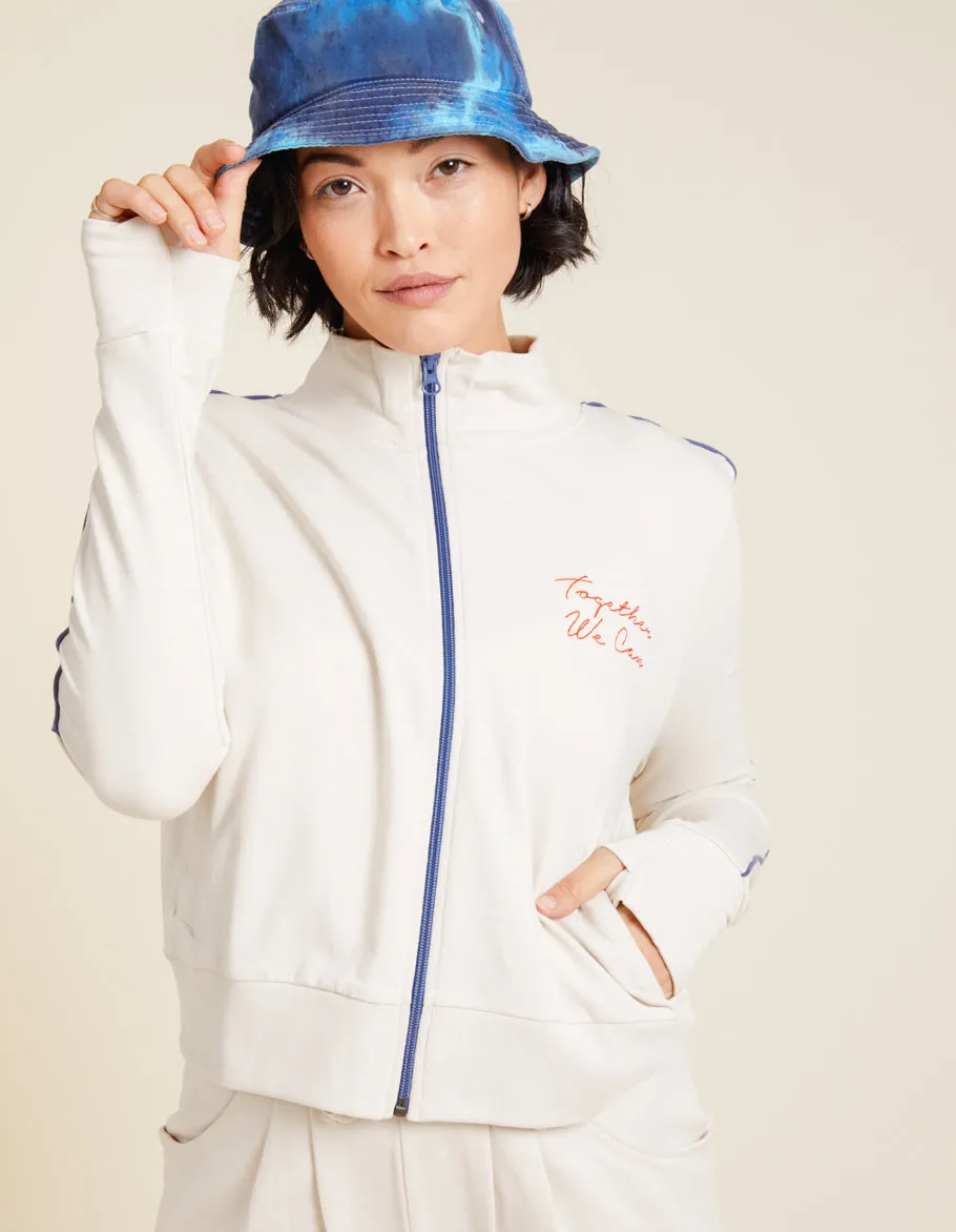 Clara Embroidered Track Jacket