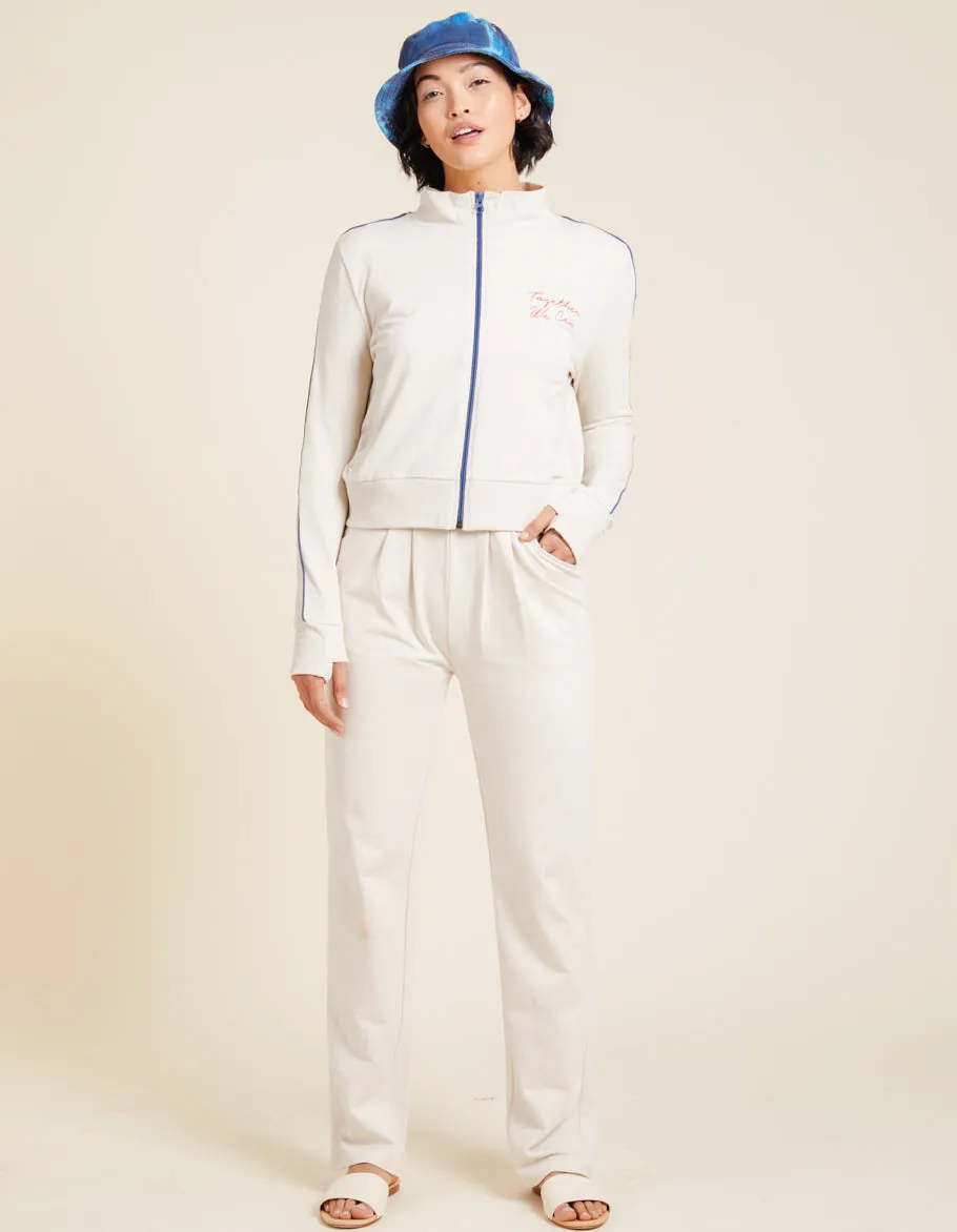 Clara Embroidered Track Jacket