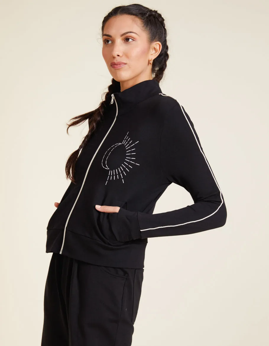 Clara Embroidered Track Jacket