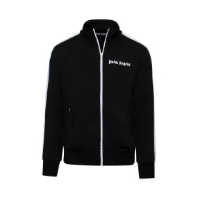 Classic Track Jacket in Black/White