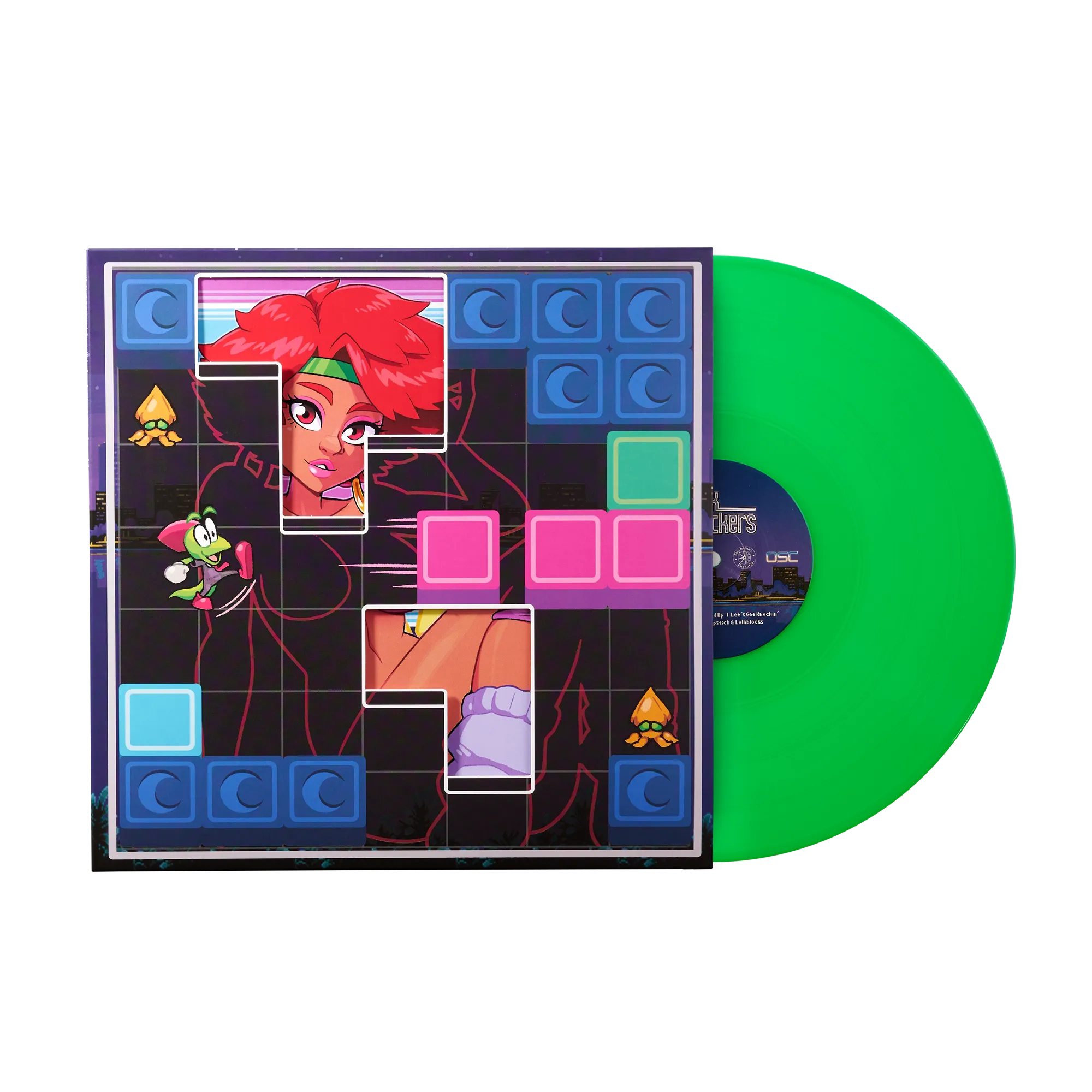 CrawlCo Block Knockers (Original Video Game Soundtrack) - Opus Science Collective (1xLP Vinyl Record)