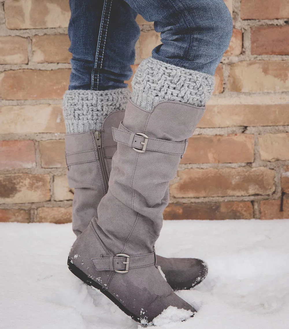 Crochet Pattern for Polar Vortex Boot Cuffs | Crochet Boot Cuffs Pattern | Boot Cuff Crocheting Pattern | DIY Written Crochet Instructions