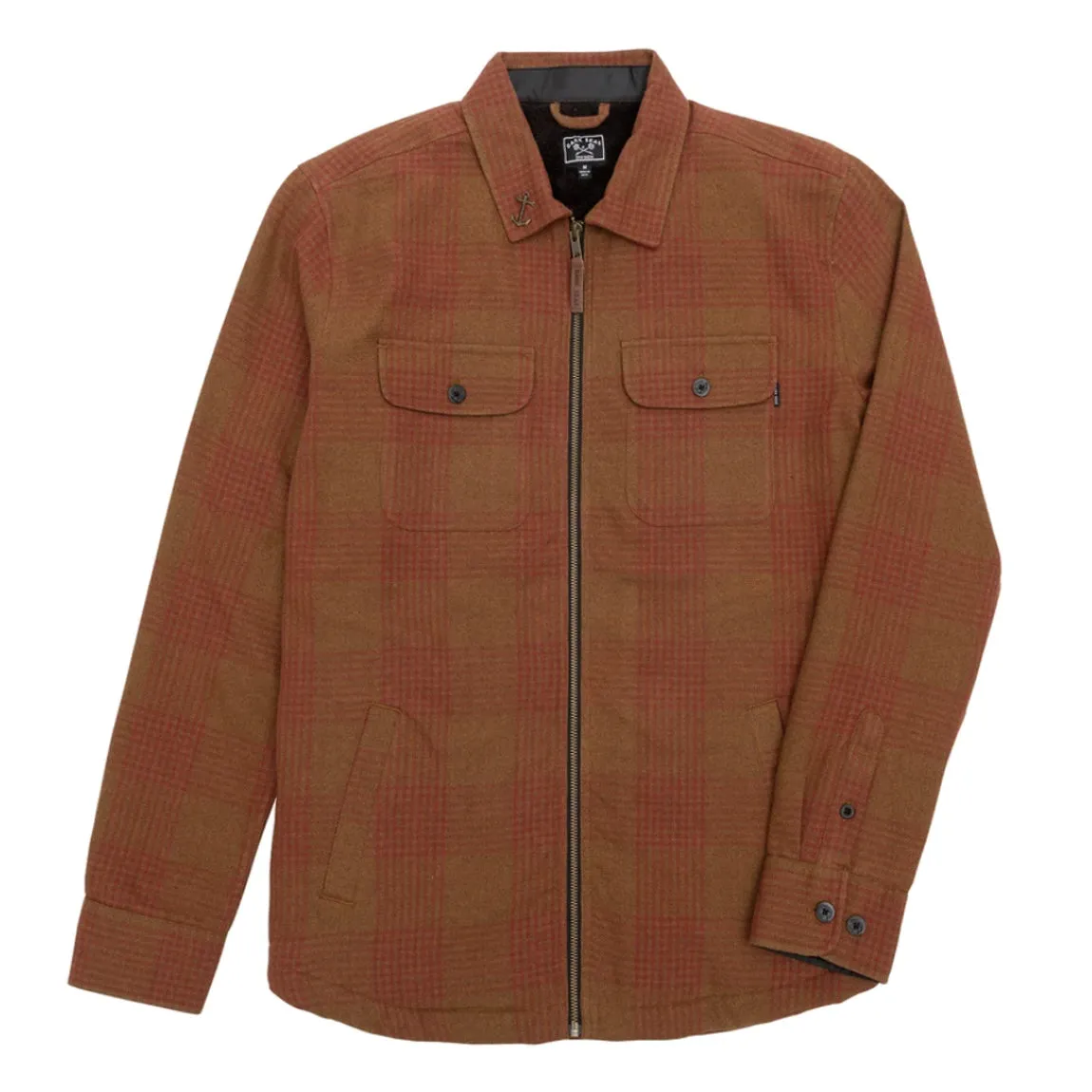 DARK SEAS RIVIERA JACKET - GLD/RUST