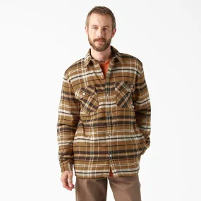 Dickies Men's Sherpa Lined Flannel Shirt Jac