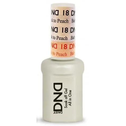 DND - Mood Change Gel - Baby Pink to Peach 0.5 oz - #D18