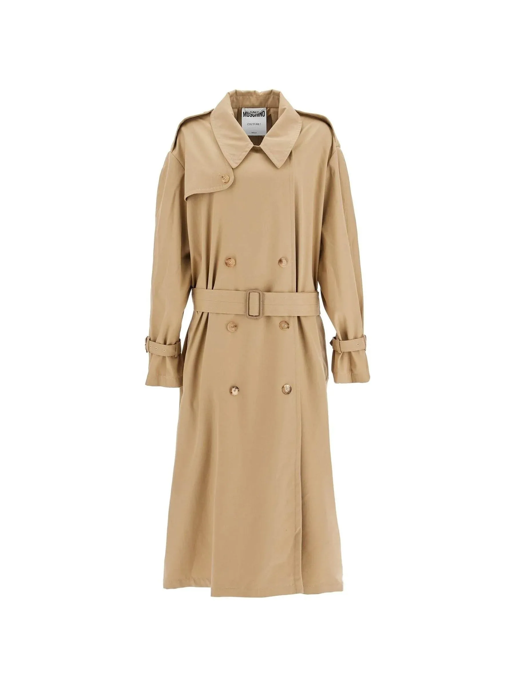 Double-breasted Oversized Trench Coat