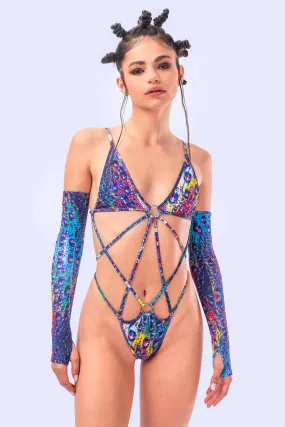 Drop The Act Harnessed Bodysuit