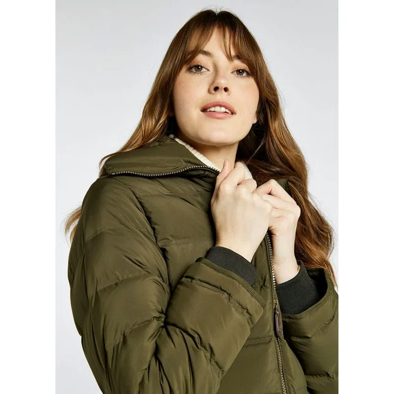 Dubarry Meyers Ladies Down Coat - Olive