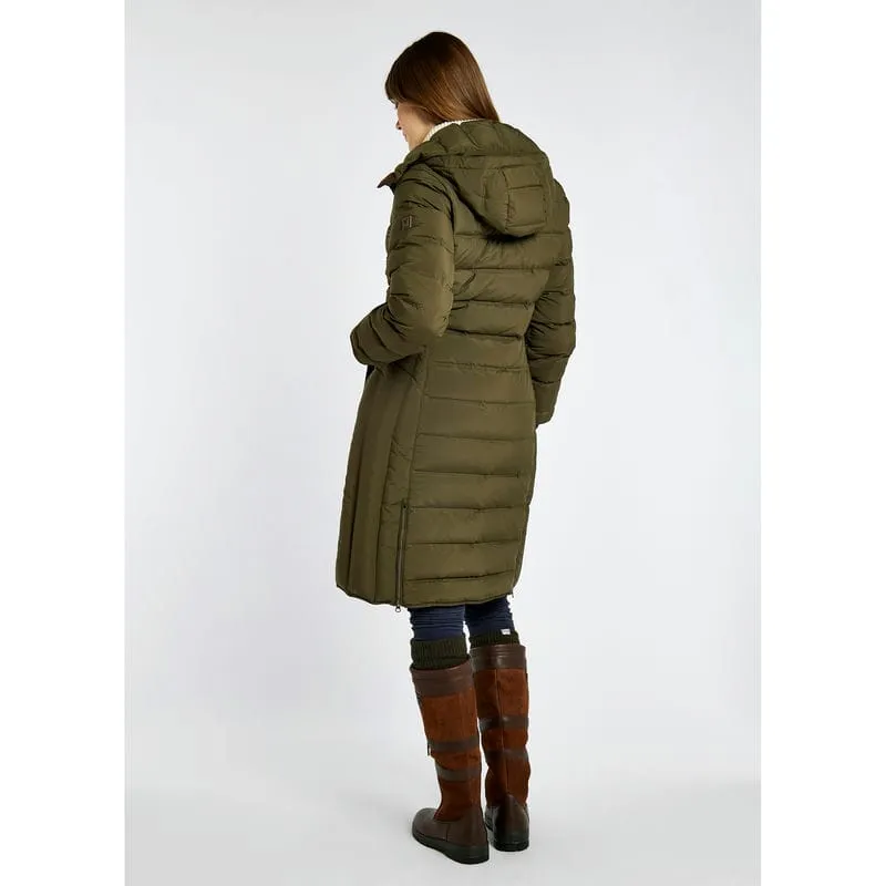 Dubarry Meyers Ladies Down Coat - Olive