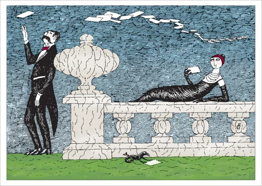 Edward Gorey: Mysterious Messages Boxed Notecards