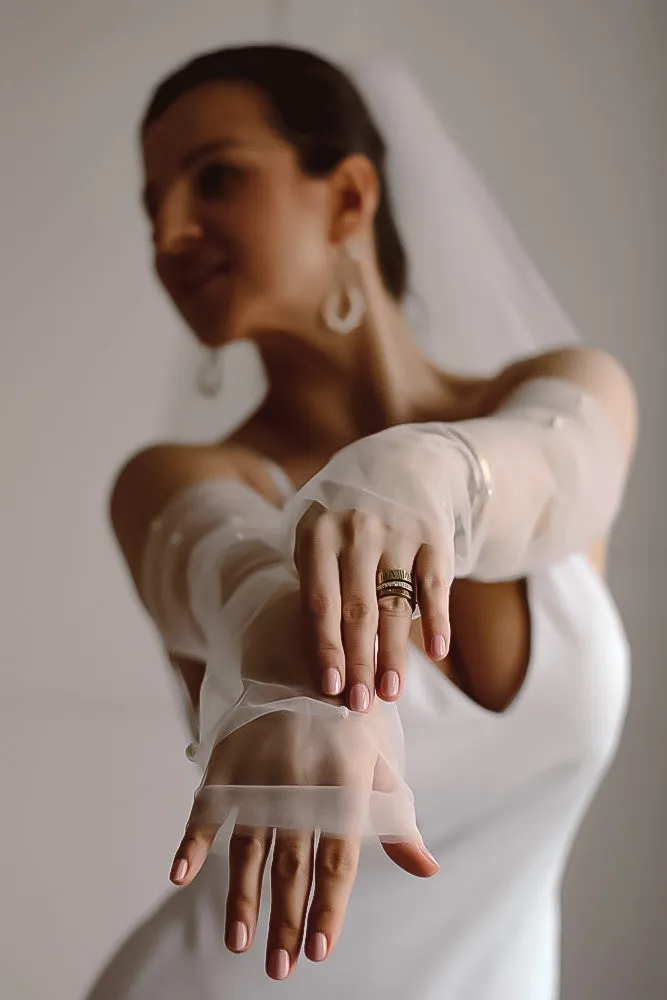 Fingerless Bridal Gloves