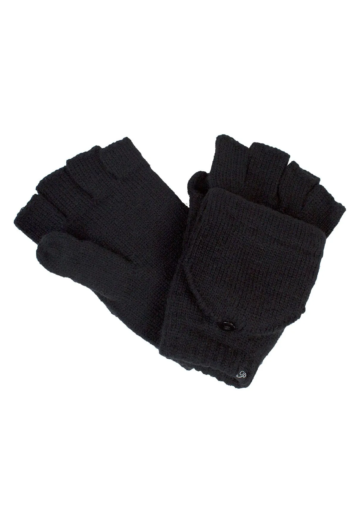 Fleece-Lined Fingerless Texting Mittens