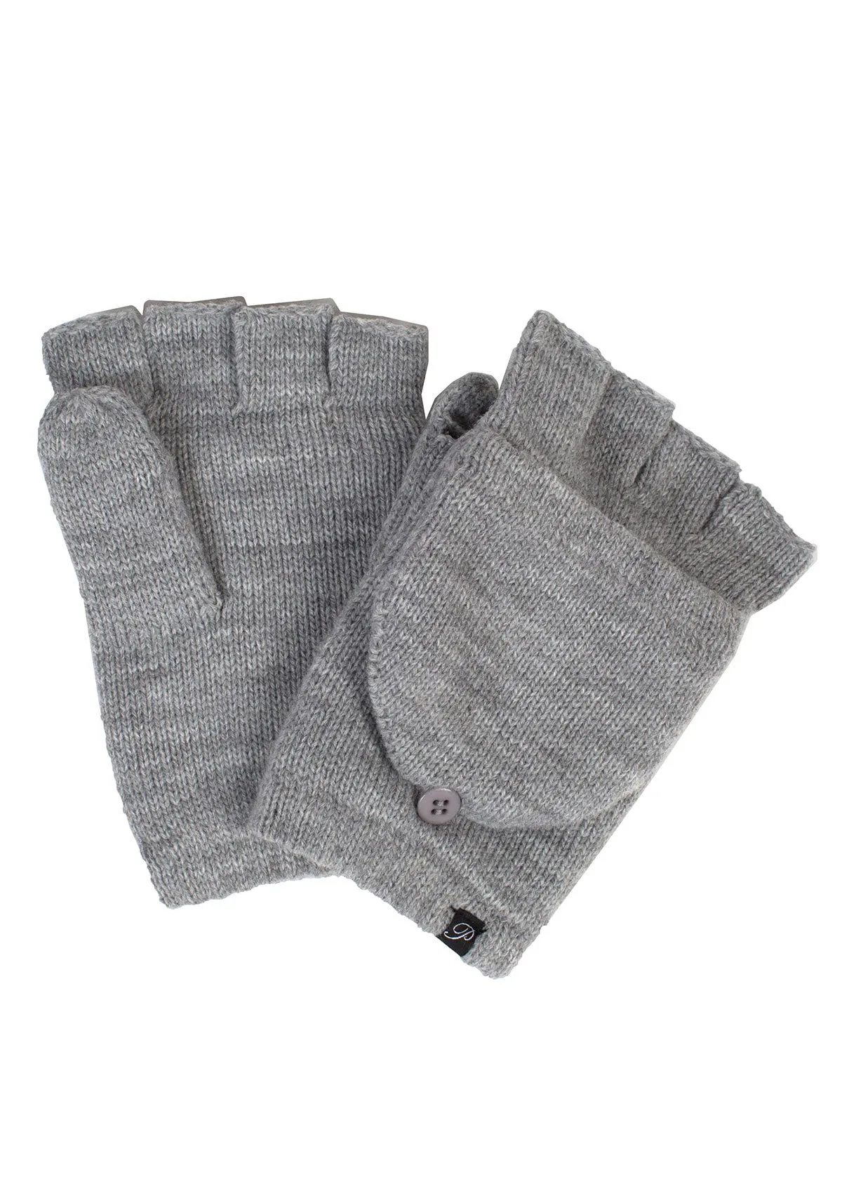 Fleece-Lined Fingerless Texting Mittens