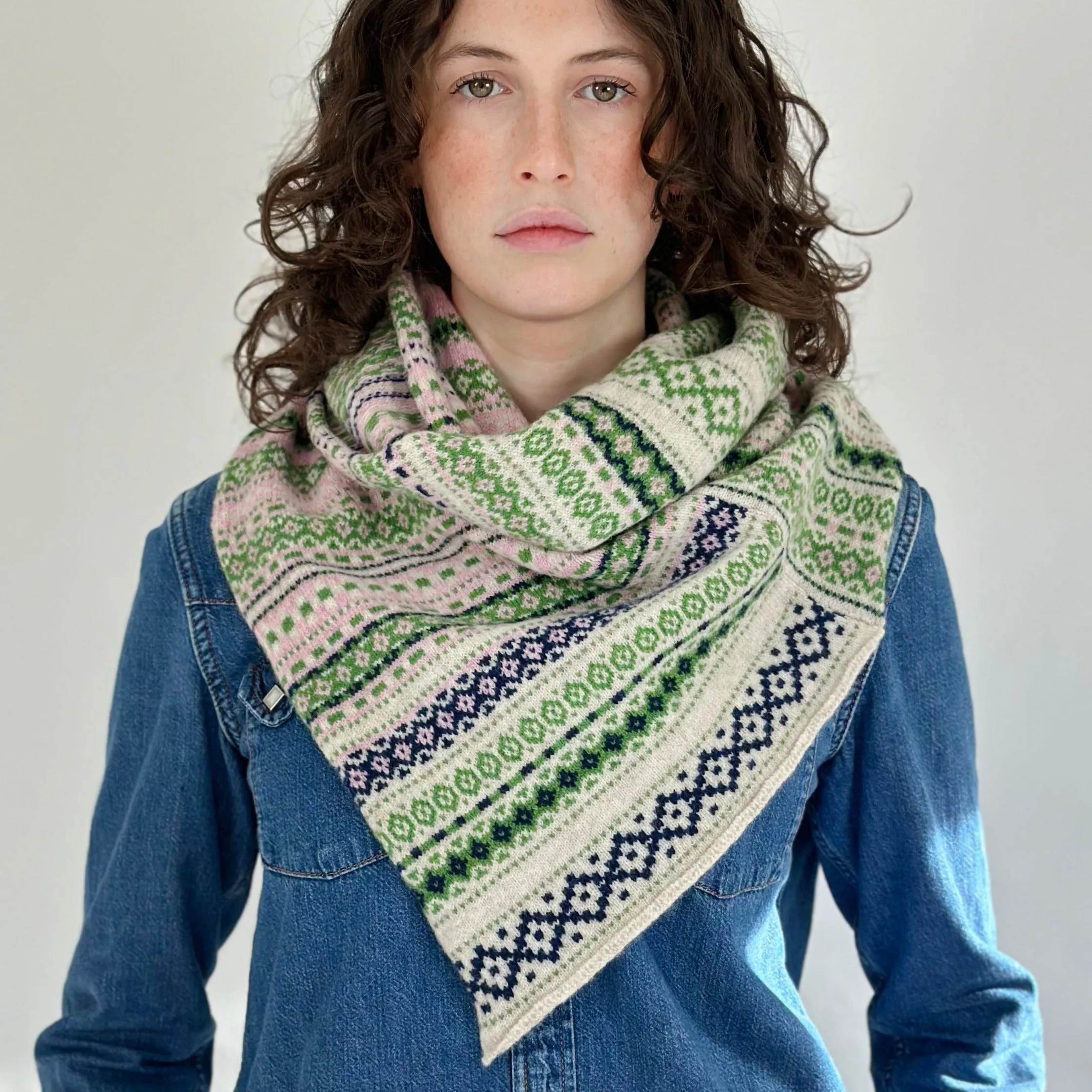 Foxcote Twisted Snood - Fennel