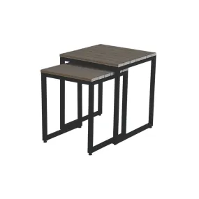 Hixon Panel Nesting End Tables (Set of 2)