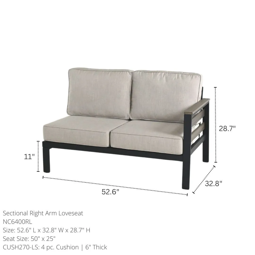 Hixon Panel Sectional Set (4 Piece Set)