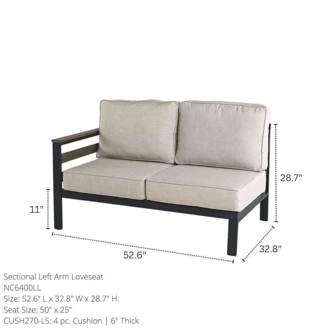 Hixon Panel Sectional Set (4 Piece Set)