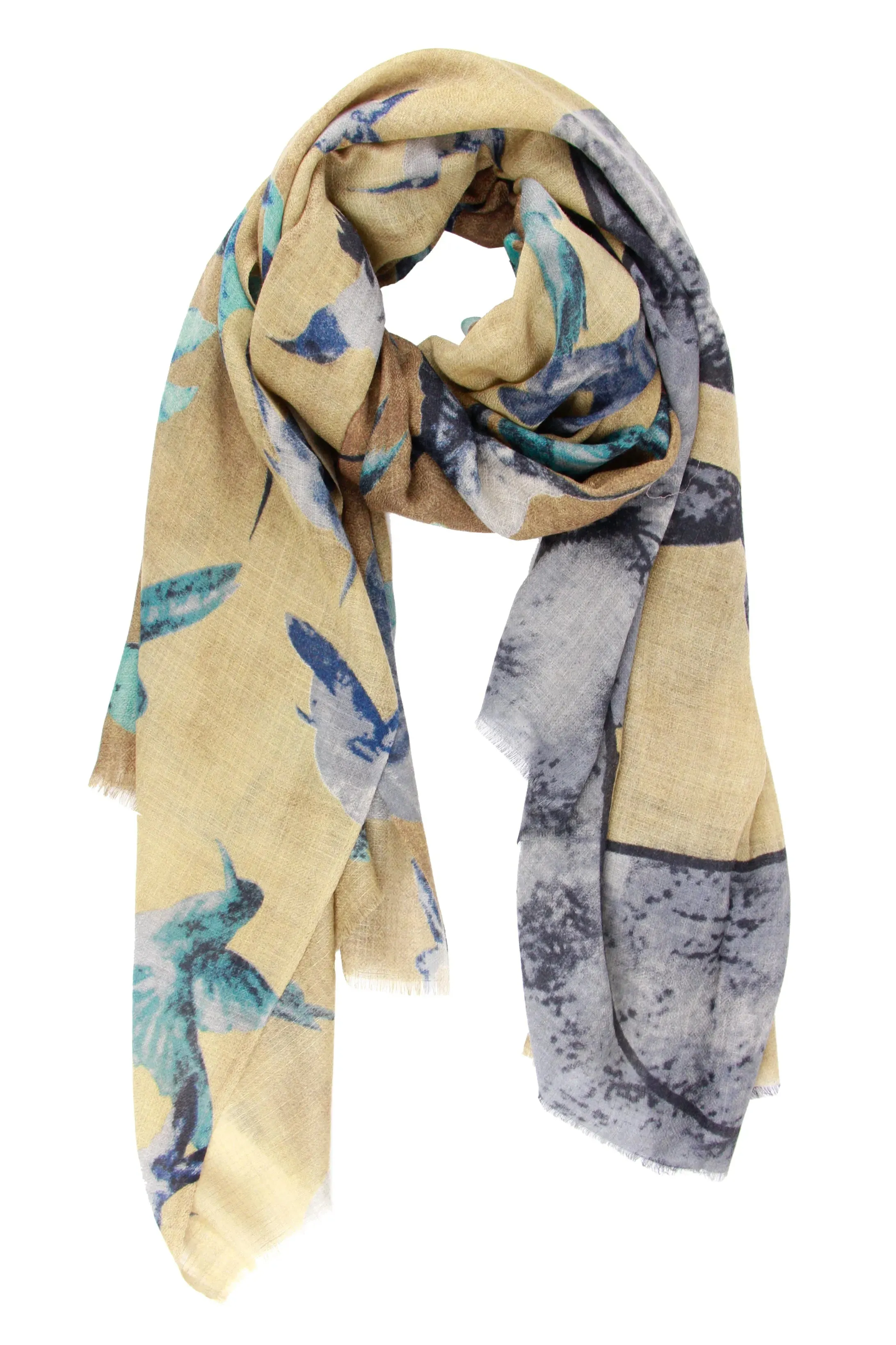 Hummingbird Printed Scarf