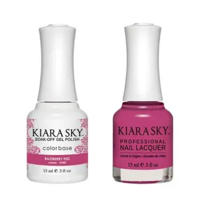 Kiara Sky Classic Gel & Polish Duo - #540 Razzberry Fizz