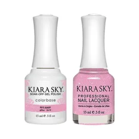 Kiara Sky Classic Gel & Polish Duo - 618 90's Baby