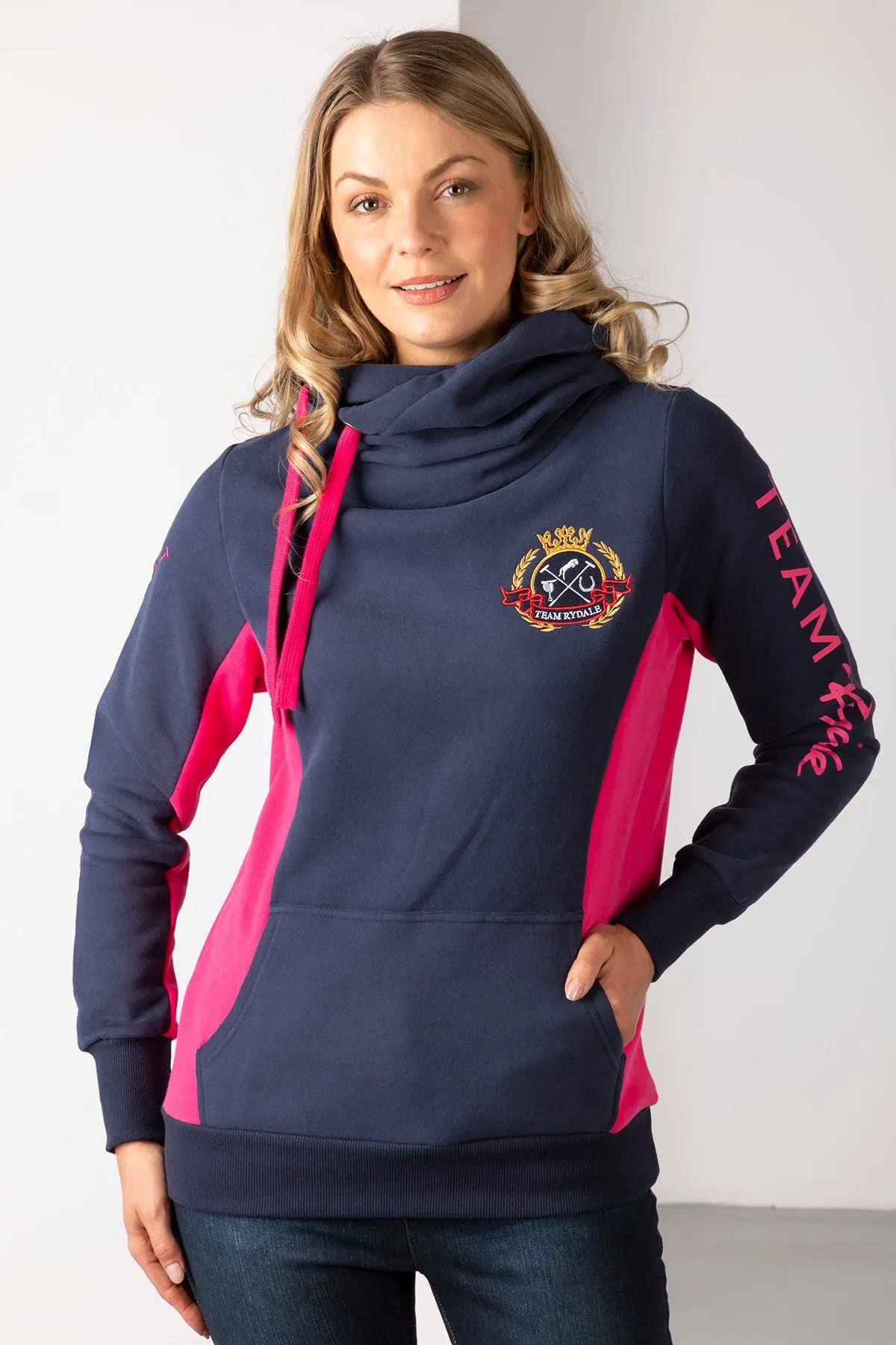 Ladies Cross Neck Hoody - Muston