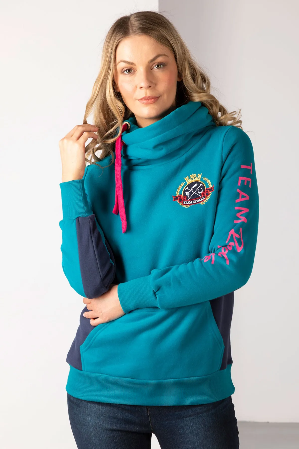 Ladies Cross Neck Hoody - Muston