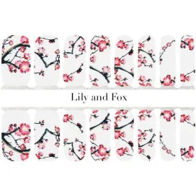 Lily and Fox - Nail Wrap - Cherry Blossom Girl